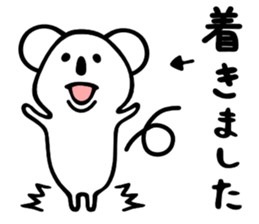 Koala to convey feelings 3 sticker #4056939