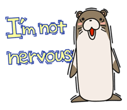 Otter Boy English ver. sticker #4057117