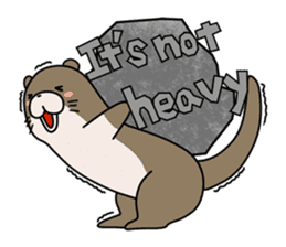 Otter Boy English ver. sticker #4057119