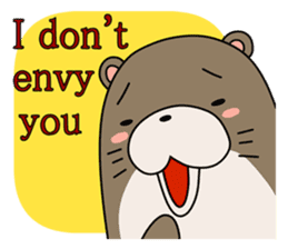 Otter Boy English ver. sticker #4057123