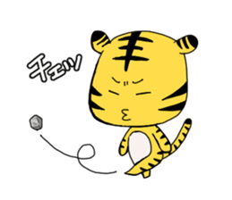 tiger 3rd sticker #4057654
