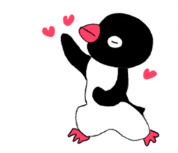 Penguin Heart sticker #4057660