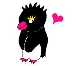 Penguin Heart sticker #4057691