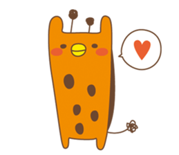 Mr. Giraffe sticker #4057858