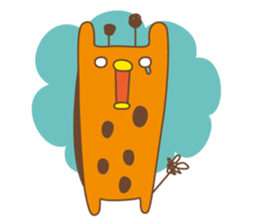 Mr. Giraffe sticker #4057862