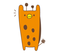 Mr. Giraffe sticker #4057876