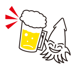 What a How is squid? sticker #4058743