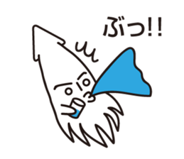 What a How is squid? sticker #4058758