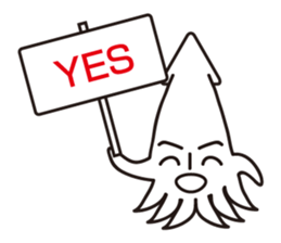 What a How is squid? sticker #4058759