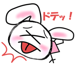 KIA'S R rabbit sticker #4059580