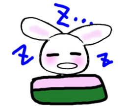 KIA'S R rabbit sticker #4059585