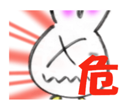 KIA'S R rabbit sticker #4059586