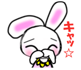 KIA'S R rabbit sticker #4059615