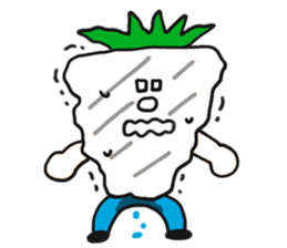 Pit-a-Pat! Mr Pineapple and Ms Melon! sticker #4059839