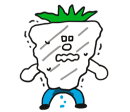 Pit-a-Pat! Mr Pineapple and Ms Melon! sticker #4059839