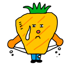 Pit-a-Pat! Mr Pineapple and Ms Melon! sticker #4059841