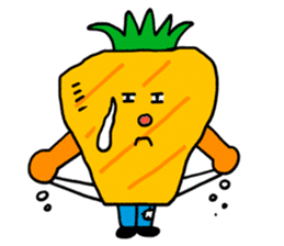 Pit-a-Pat! Mr Pineapple and Ms Melon! sticker #4059841