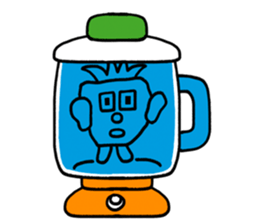 Pit-a-Pat! Mr Pineapple and Ms Melon! sticker #4059842