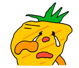 Pit-a-Pat! Mr Pineapple and Ms Melon! sticker #4059851