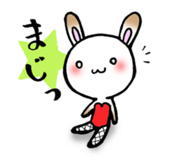 bunny girl rabbit sticker #4059904