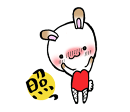 bunny girl rabbit sticker #4059910