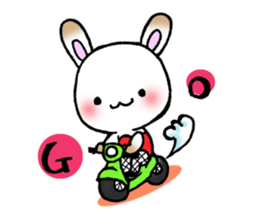 bunny girl rabbit sticker #4059914