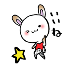 bunny girl rabbit sticker #4059916