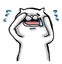 White guy 2 sticker #4060183