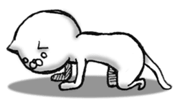 White guy 2 sticker #4060196