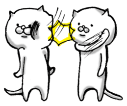 White guy 2 sticker #4060210