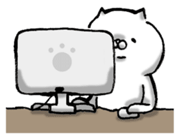 White guy 2 sticker #4060214