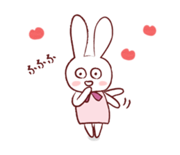 Rabbit Fall in Love 2 sticker #4061153