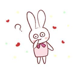 Rabbit Fall in Love 2 sticker #4061159