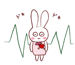 Rabbit Fall in Love 2 sticker #4061160