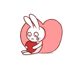 Rabbit Fall in Love 2 sticker #4061161