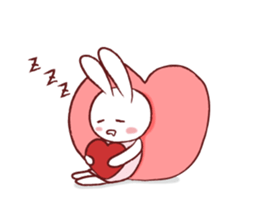 Rabbit Fall in Love 2 sticker #4061162