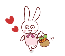 Rabbit Fall in Love 2 sticker #4061164