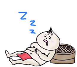 steamed meat bun boy sticker #4061326