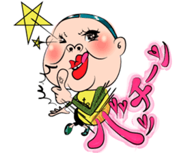 Center-Part-Hair sticker #4061381