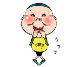 Center-Part-Hair sticker #4061388