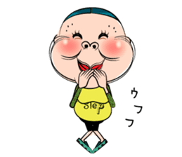 Center-Part-Hair sticker #4061388