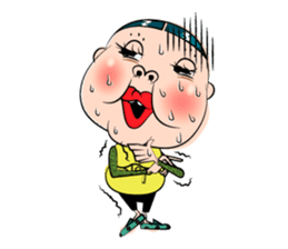 Center-Part-Hair sticker #4061393