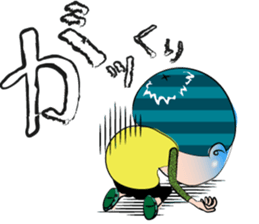 Center-Part-Hair sticker #4061407