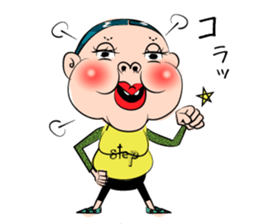 Center-Part-Hair sticker #4061408