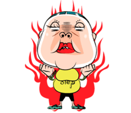 Center-Part-Hair sticker #4061412