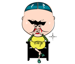 Center-Part-Hair sticker #4061413