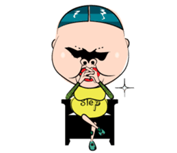 Center-Part-Hair sticker #4061413