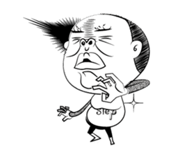 Center-Part-Hair sticker #4061415