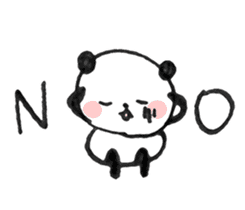 panda in Japan sticker #4061618