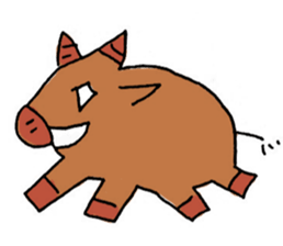 This is animals sticker. sticker #4061883